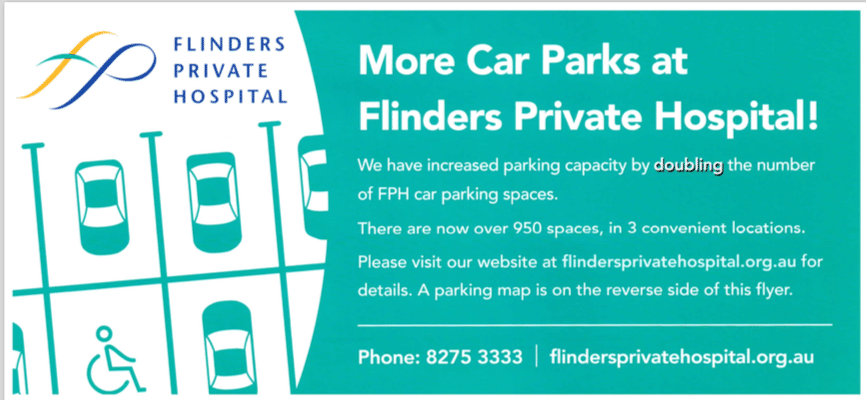 Flinders Private Hospital Parking Guide