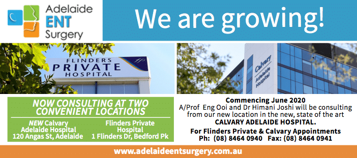 Adelaide ENT Surgery New Location